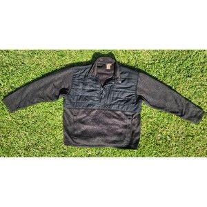 Ariat Caldwell Reinforced Sweater Fleece XXL Pocket Zipper Tek Quilted Button